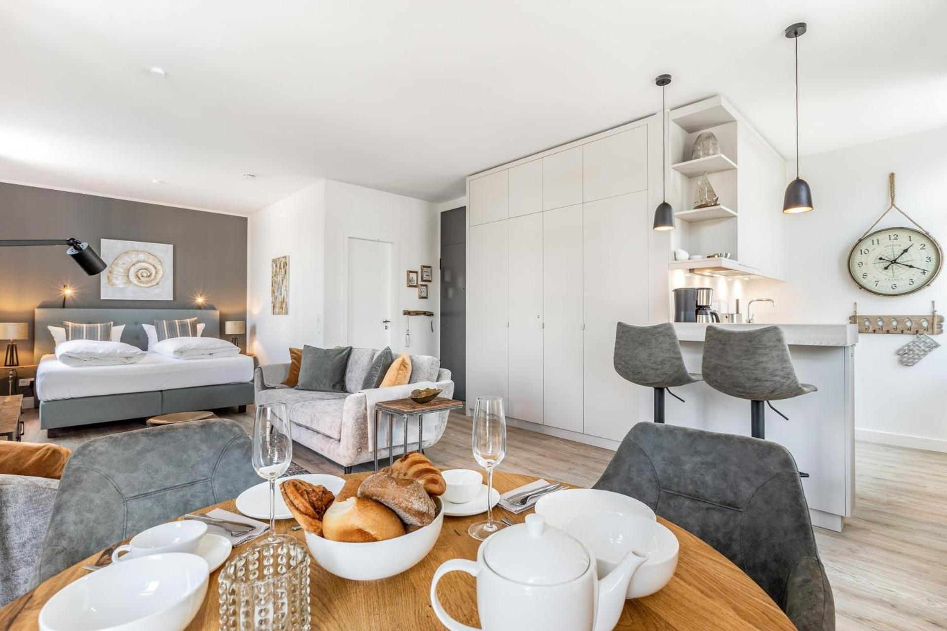 Neu! Exklusives Apartment Turmkoje Im Herzen Westerlands Exterior foto